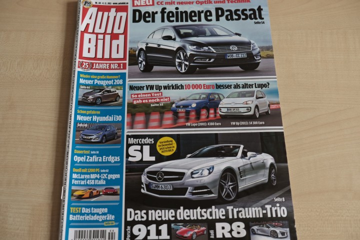 Deckblatt Auto Bild (44/2011)